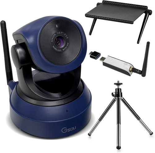 Gsou webcam wireless per - webcam,